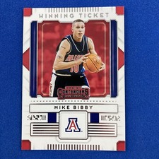 Mike Bibby 2020 Panini Contenders Draft Picks Winning Ticket 23 Arizona Wildcats