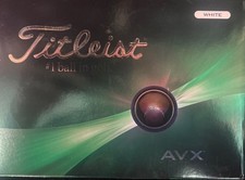 🆕 TItleist AVX Golf Balls, 1 Dozen, White, RRP  £40, PGA  SELLER ⛳️