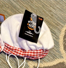 Hyde and Eek Pet Cat Halloween Costume Chef Hat Dog Cat