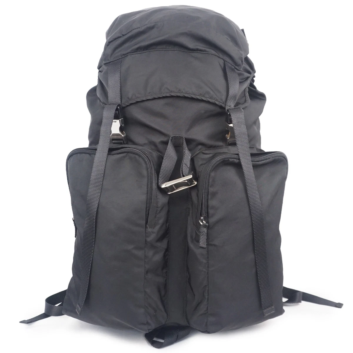 PRADA Backpack Black Bags for Men for sale | eBay