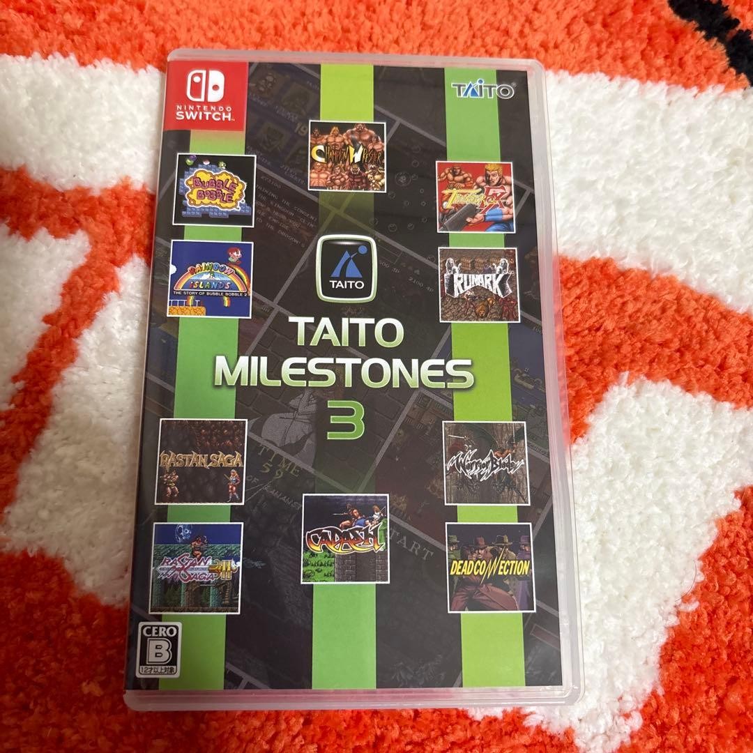 Nintendo Switch TAITO MILESTONES 3 SW Japan