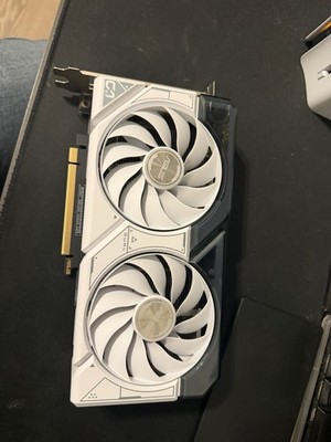 ASUS GeForce RTX 4060 TI OC White Dual Fan Graphics Card
