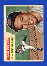 1956 Topps Set-Break #200 Bob Feller LOW GRADE (filler) *GMCARDS*