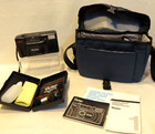 Vintage Vivitar Point N' Shoot Film Camera PS:20 35mm Bag & Cleaning Case WORKS