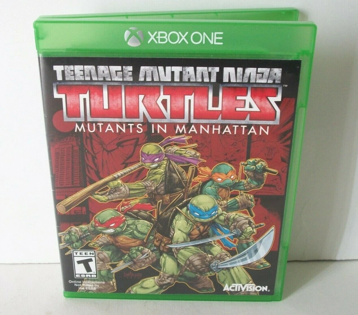 TMNT Mutants in Manhattan Case Only NO GAME Xbox One Empty Mutant