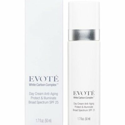 Evote' White Carbon Complex Anti-aging Day Cream SPF 25 1.7 oz Day Eye Serum