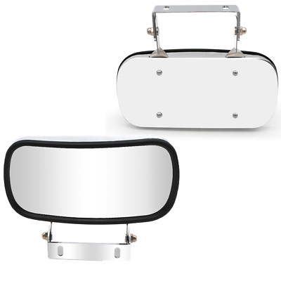 Convex Mirror Stainless Steel Fits Truck Side View Manual Over
