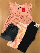 New Place, SO, Others Girls Summer Clothing Lot of 4 1 Used Size 12, 12 Slim