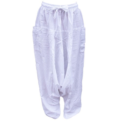 Nepal Yoga Harem Pants | Traditional Yoga Pants | Genie Pants | Handmade Cotton  - Picture 3 of 31
