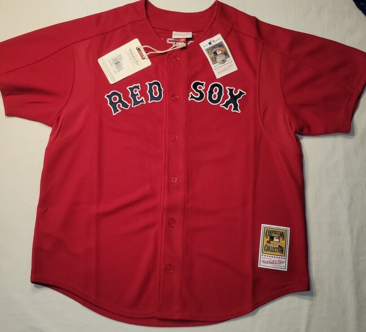 David Ortiz #34 Boston Red Sox Jersey Mitchell & Ness Men's Size