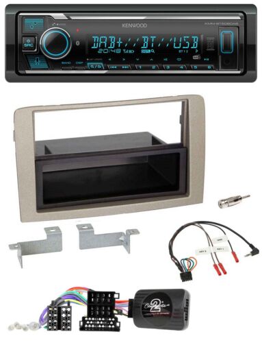 Kenwood Bluetooth Lenkrad DAB USB Autoradio für Lancia Musa 2004-2012