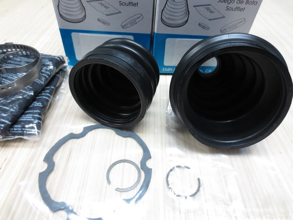 前内外 CV 轴靴套件适用于丰田 Sienna 1998 - 2002 EMPI 靴子 FWD — 第 2/4 张图片