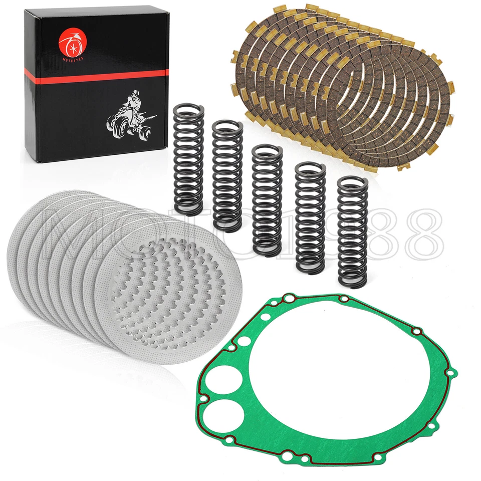 Kit de placa de embrague para SUZUKI GSXR1000 2001-2004 21400-40811 con resortes de alta resistencia Foto 3 de 4