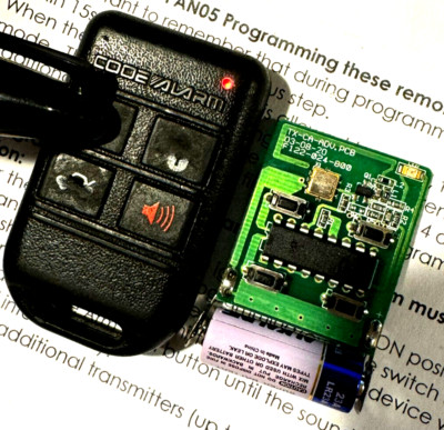 OEM Code Alarm Keyless Entry Remote Car Starter FOB Transmitter GOH-PAN05 PANO5