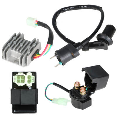 CDI Ignition Coil Voltage Regulator Kit For GY6 Scooter Moped 50cc-150cc ATV