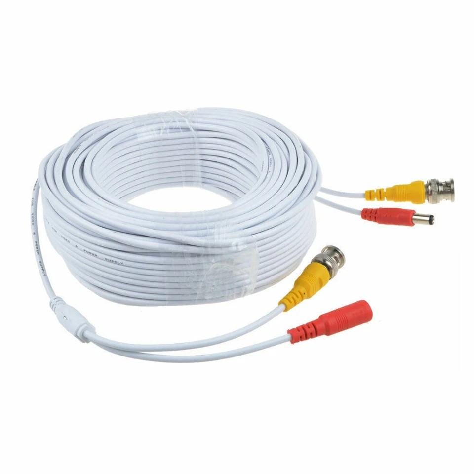 Fite ON 100ft Video Power Cord for Lorex MPX1612W MPX84MW MPX0616W Camera Cable - Image 2 of 4