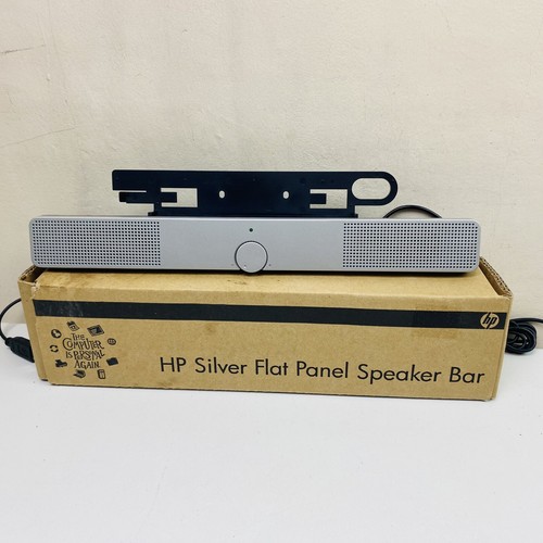 HP Silver Flat Panel Speaker Bar Product SP03A01