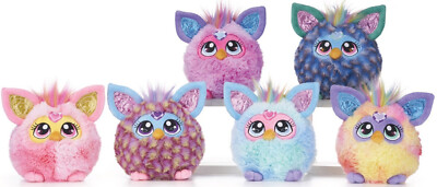 NEU OFFIZIELLE 7 ZOLL FURBY STOFFTIERE FLAUSCHIGE FURBYS PLÜSCHTIERE 18 CM ROSA FURBY PLÜSCHTIERE