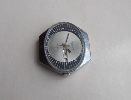 Reloj de colección soviético URSS Poljot Olympic "Stadium", día/fecha años 80 - Imagen 4 de 6