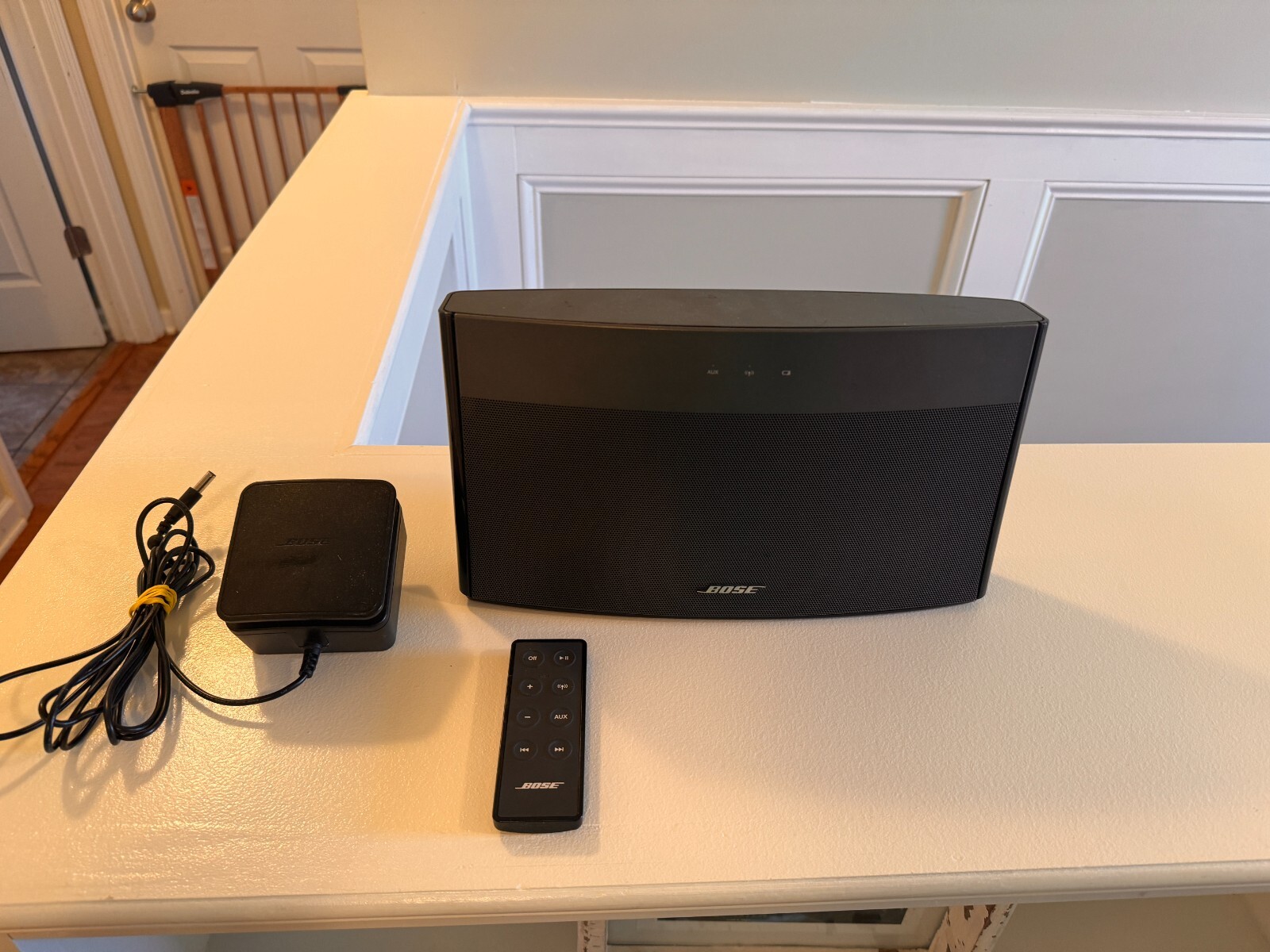 Bose Soundlink Wireless Music System Portable Speaker Bose & remote eBay