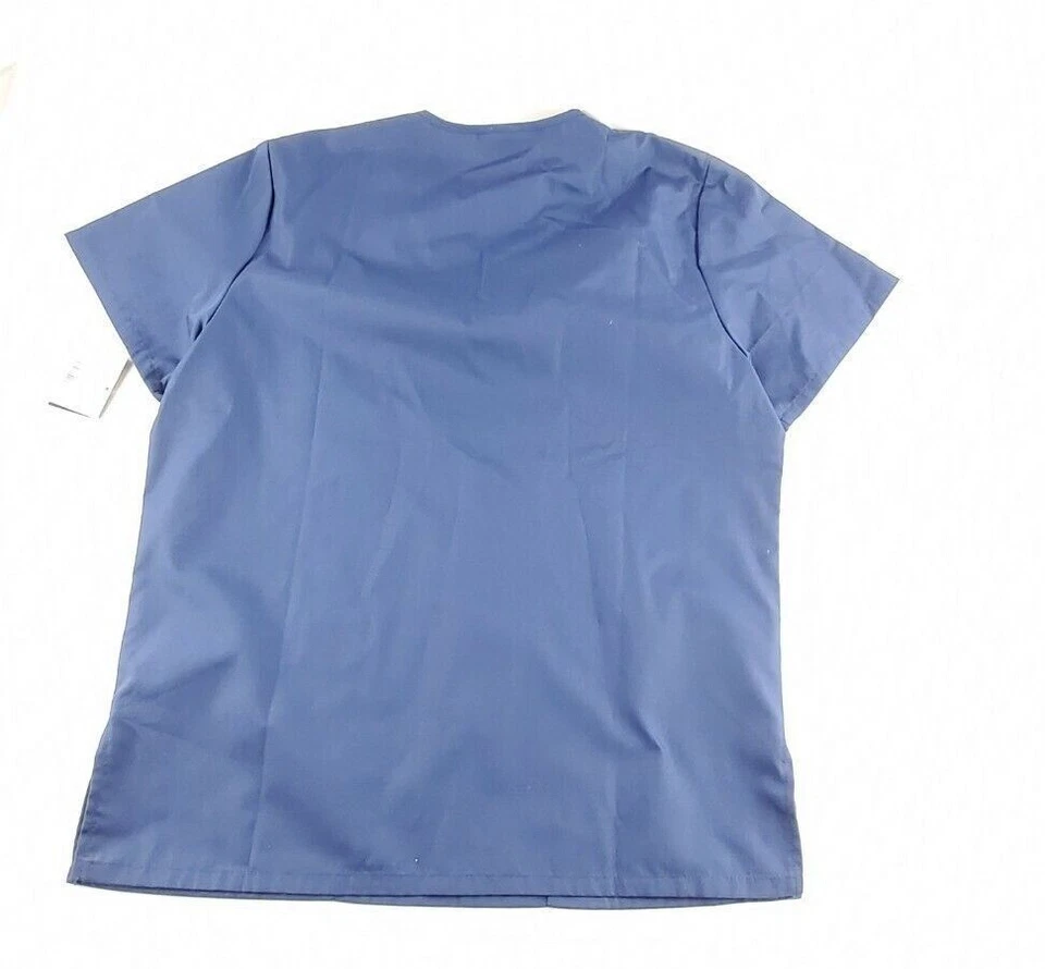 Cherokee V-Neck Short Sleeve Chest Pocket Scrub Top 4876 Unisex Small (S) - Image 4 of 4