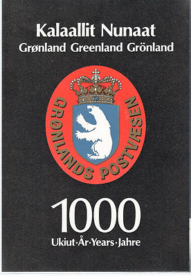 Grönland,Greenland,Kalaallit Nunaat,Briefmarken-Edition 1987: 1000 Jahre ** MNH