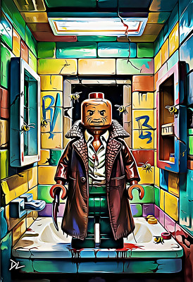 Candyman ''The Minifigure'' Original Pop Art Print - 13 x 19 Poster