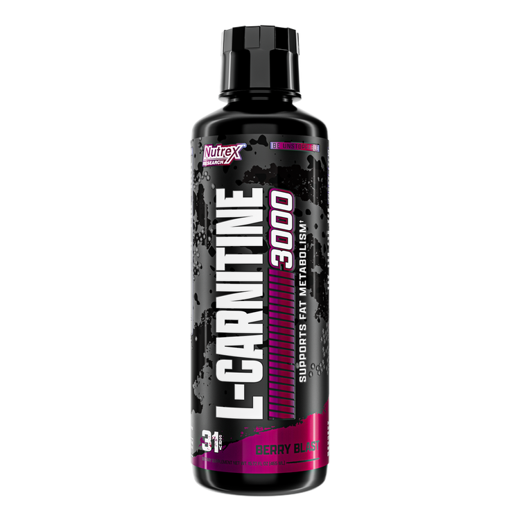 Nutrex Research Liquid Carnitine 3000 Metabolism & Endurance Booster  Fat-Burning