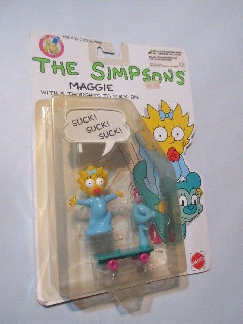 Mattel 1990 The Simpsons MAGGIE 