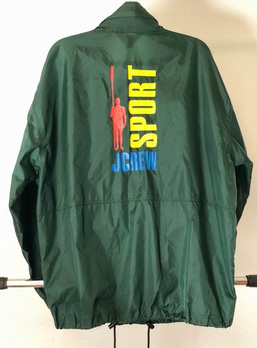 Green Vintage J Crew Sport Rowing 