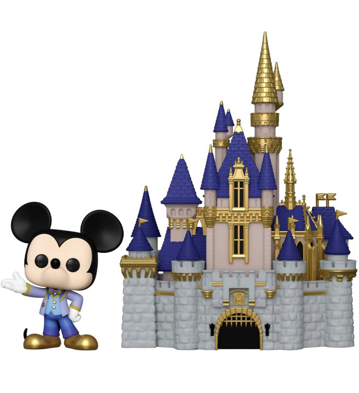 Disney - 郵太郎  Disney World 50th Anniversary Cinderella Castle and Mickey