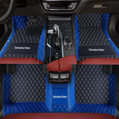 For Audi A6 Car Floor Mats Luxury Waterproof Carpets All-weather Interior Liners - Picture 42 of 55
