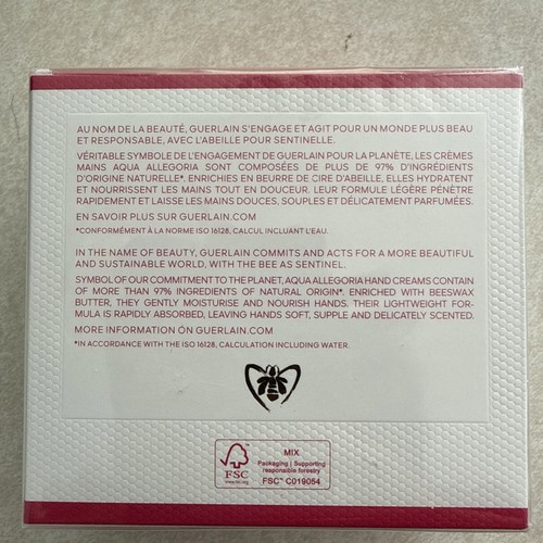 Guerlain Aqua Allegoria Florabloom Hand Cream  50ml - Picture 2 of 3