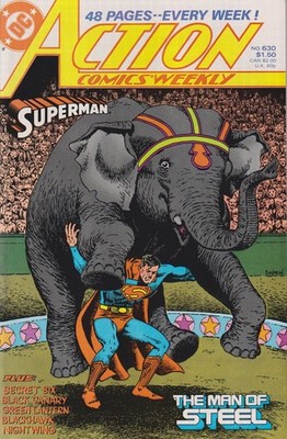 Action Comics 630 (Dezember 1988) DC Verlag VFNM
