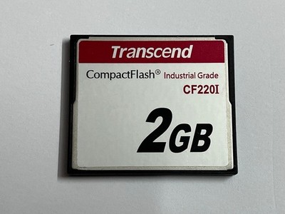 Transcend TS2GCF220I 2GB Industrial Grade CompactFlash CF Card 220X CF220I SLC