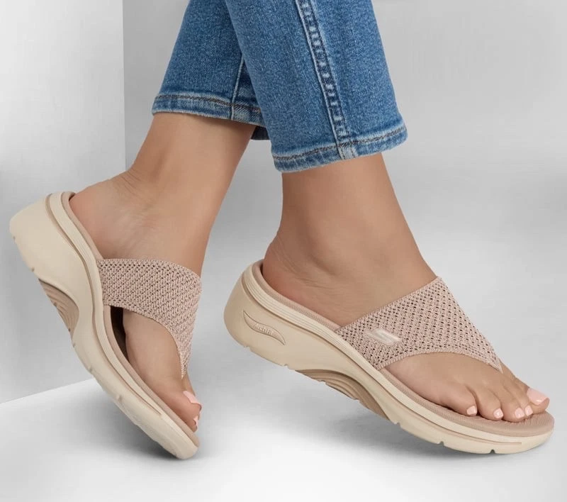 SKECHERS - Arch Fit 2.0 Carrie - Womens Taupe Flip Flops - NEW!!
Opens in a new window or tab
