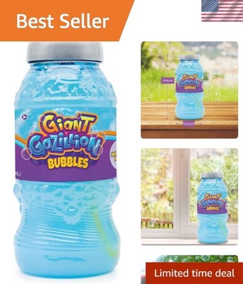 2 Liter Gazillion Bubbles Solution: Eco-Friendly Giant Bubble Maker for Kids