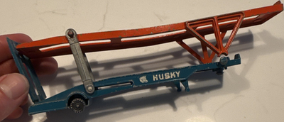 #ad Husky HOYNOR MK II Models No. 11 Car Transporter Blue Orange Diecast $25.00