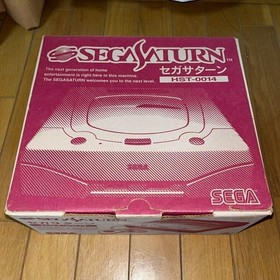 Sega Saturn Console HST-0014 with Saintpaulia Girls' Academy Video Game US:DDP