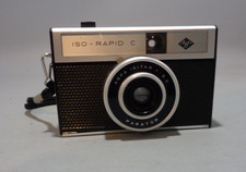Vintage Agfa Iso-Rapid C 35mm Film Camera West Germany - No Cassette Untested