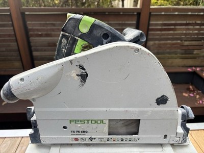 Festool TS 75 EBQ 210mm Plunge Cut Track Saw w/Systainer, Spare Blade