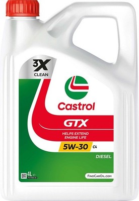 CASTROL GTX 5W30 C4 4L Car Engine Lubricant Synthetic Oil