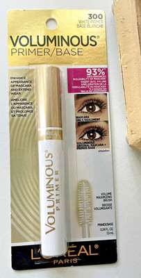 L'Oreal Voluminous Primer Mascara ~ 300 White Primer ~ Brand New! Vol. Discount!
