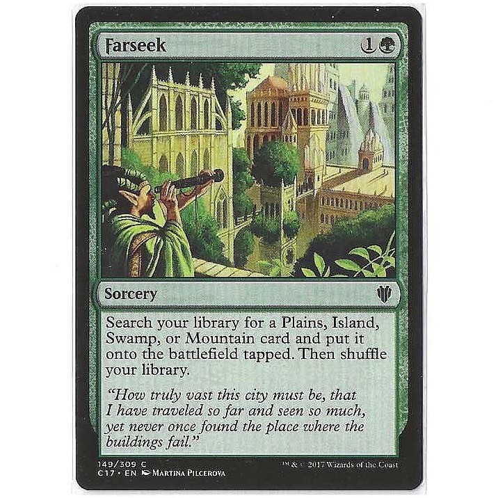 Farseek 149 Common Commander 2017 Magic: The Gathering Near Mint