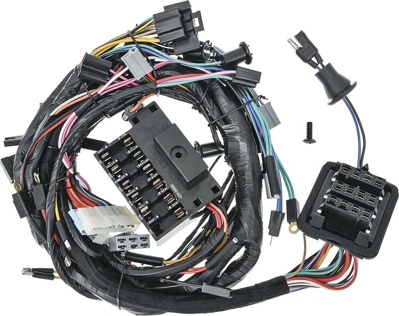1970 Dodge Plymouth B-Body; Under Dash Wiring Harness; with Oil Gauge - Imagen 1 de 1