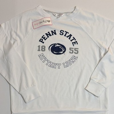 Flying Colors PSU Penn State Nittany Lions Football swearshirt crew neck S NWT