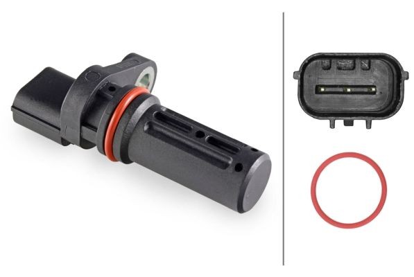 HELLA Crankshaft Pulse Sensor Fits Honda Accord Civic CR-V FR-V 6PU 009 168-321
