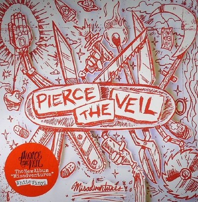 PIERCE THE VEIL - Misadventures - Vinyl (limited white vinyl LP)
