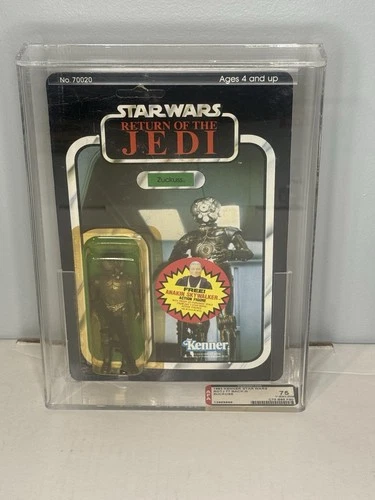 AFA 75 77 Back Zuckuss ROTJ Kenner Unpunched