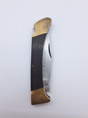 C.I. 571 Panther Jr Pocket Knife Lockback Japan 440 Stainless